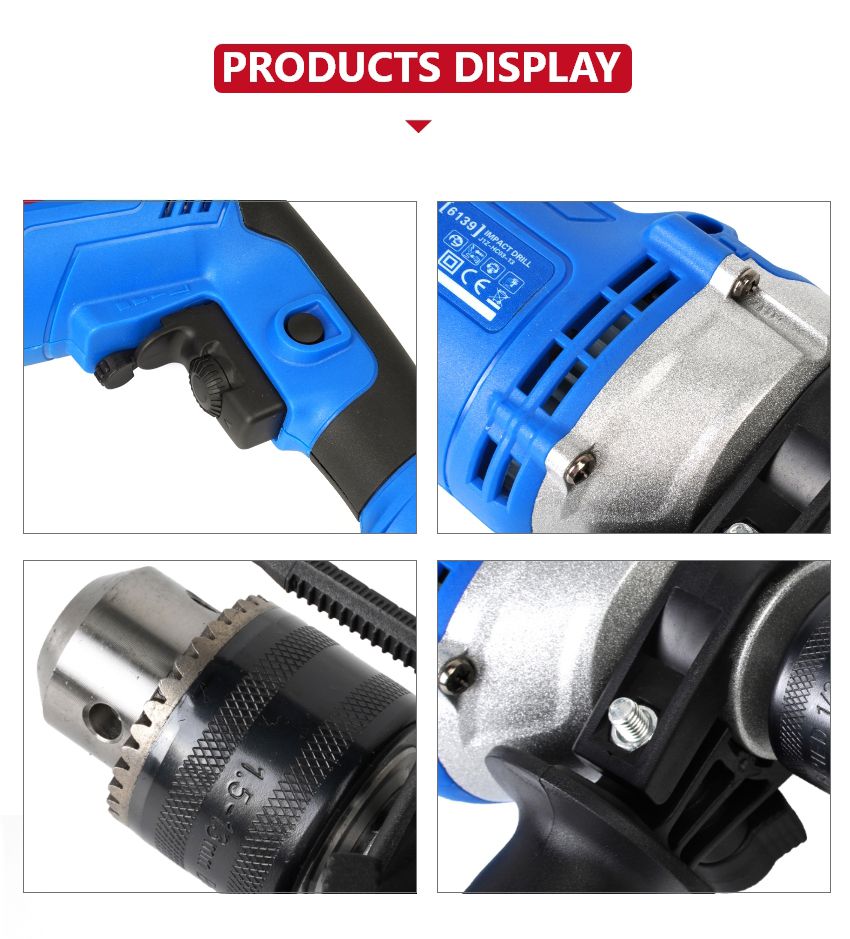 110V/220V 810W Impact Drill