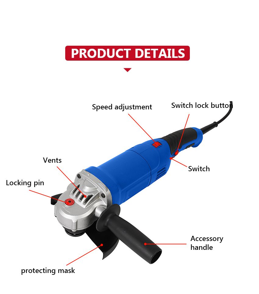 1200W 220V Angle Grinder