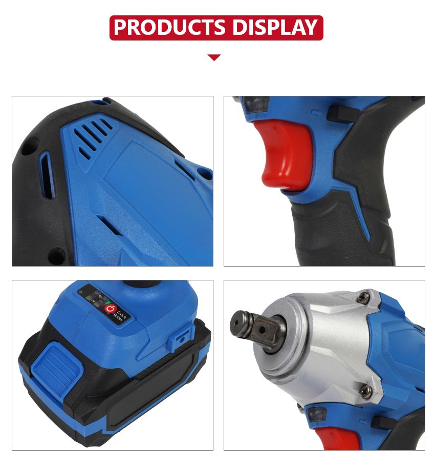 21V 400N•m Cordless Impact Wrench 21V 400N•m Cordless Impact Wrench