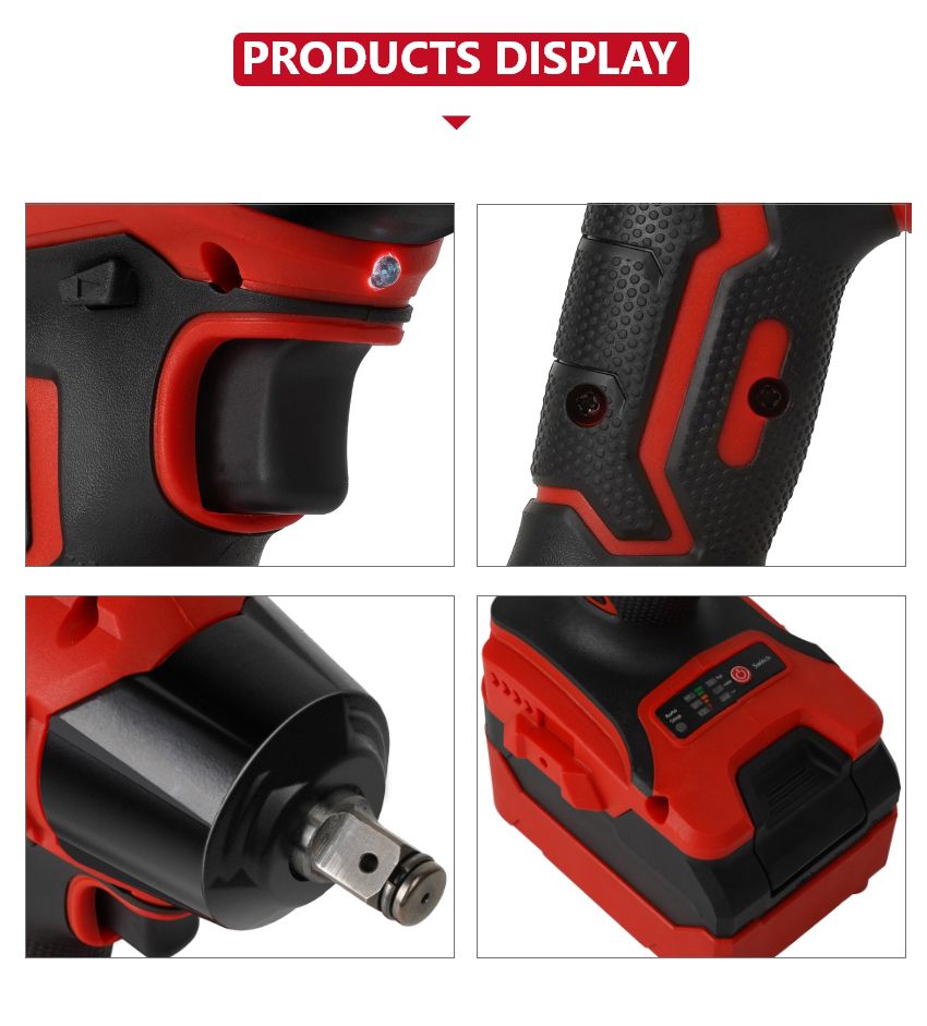 21V 500N•m Cordless Impact Wrench 21V 500N•m Cordless Impact Wrench