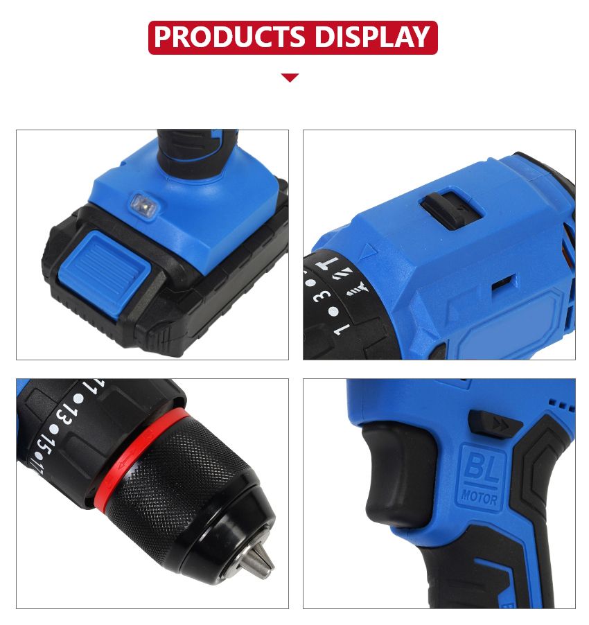21V 40N·m Cordless Impact Drill 21V 40N·m Cordless Impact Drill