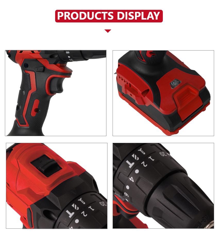 45N•m 21V Cordless Impact Drill 45N•m 21V Cordless Impact Drill