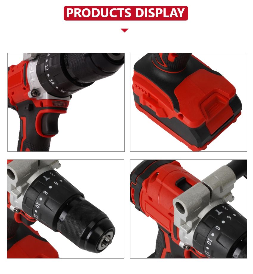 21V 80N•m Cordless Impact Drill 21V 80N•m Cordless Impact Drill