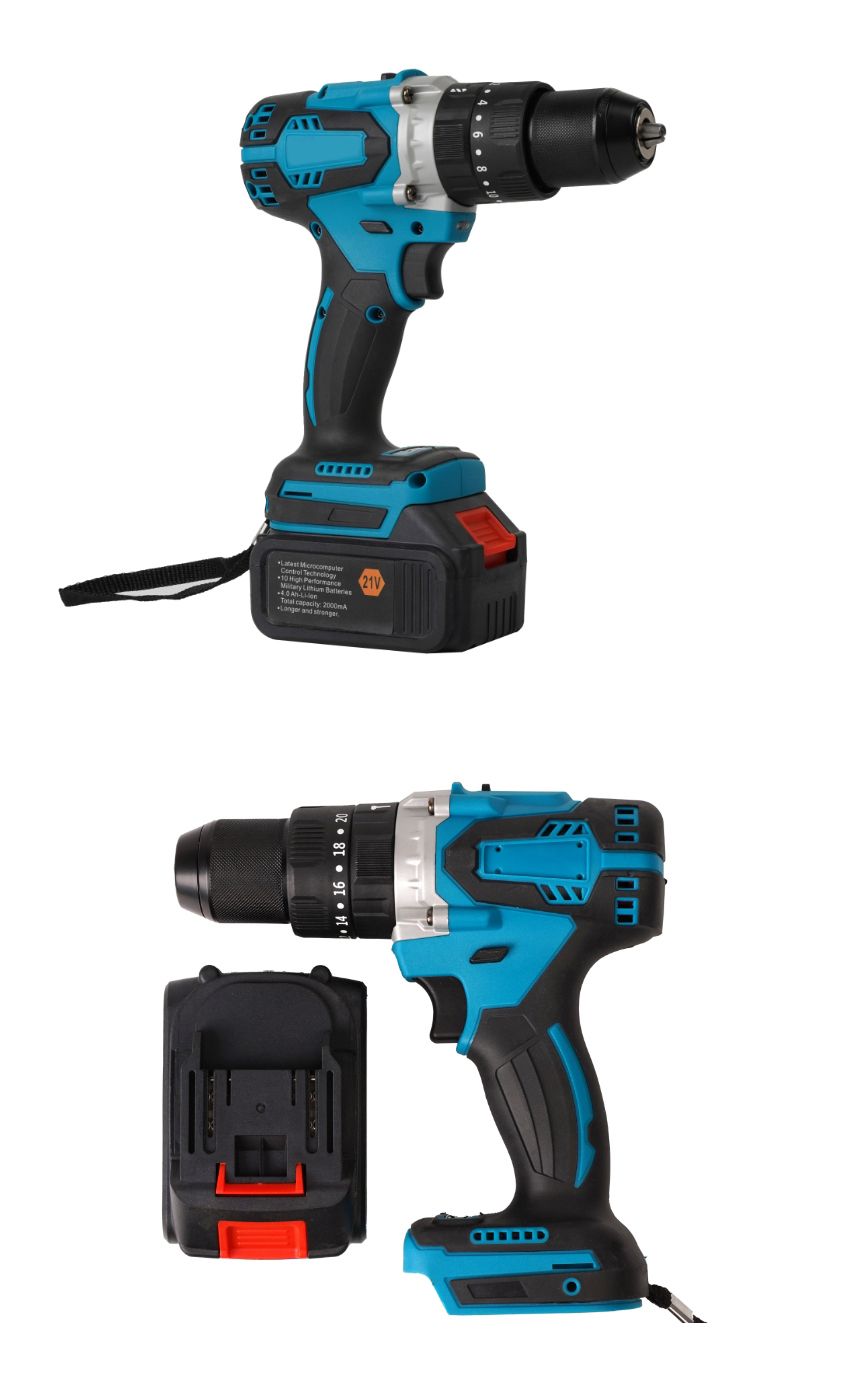 21V 65N·m Brushless Cordless Impact Drill 21V 65N·m Brushless Cordless Impact Drill