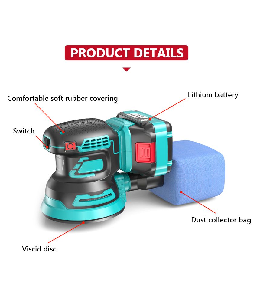 125mm 21V Electric Sander 125mm 21V Electric Sander