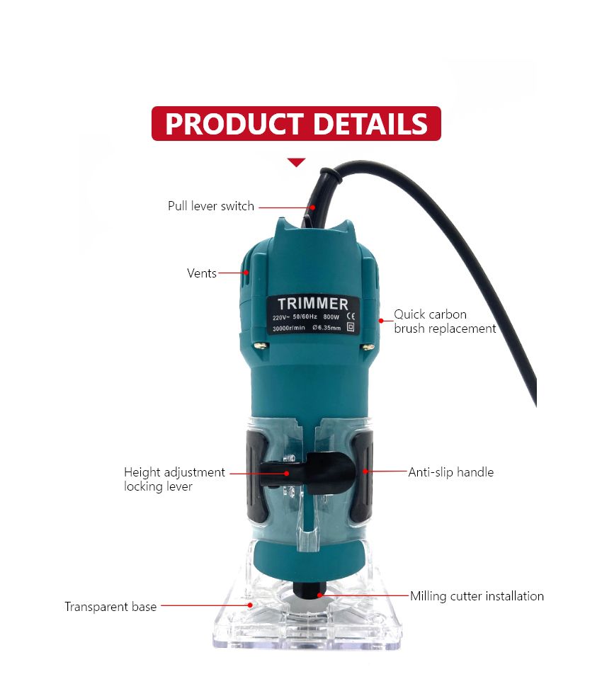 110V/220V 800W Trimmer 110V/220V 800W Trimmer