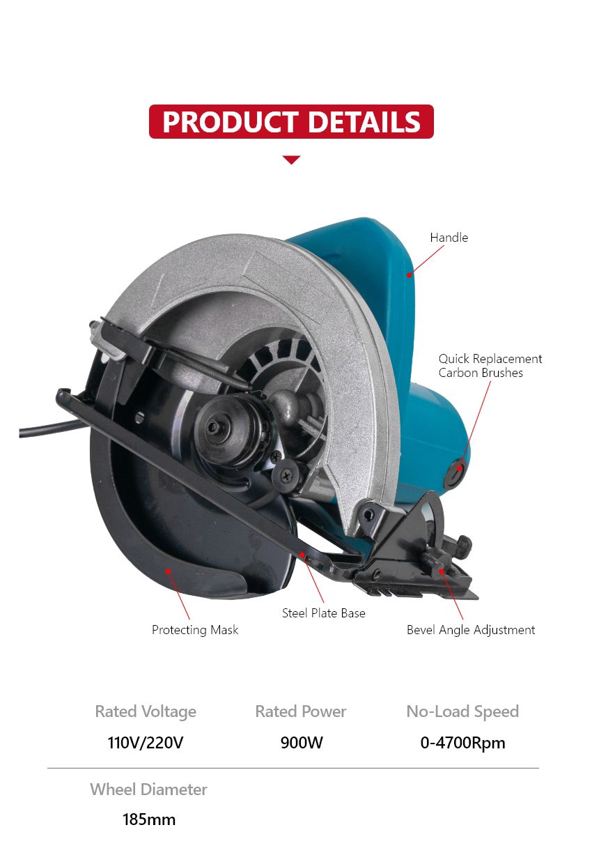 110V/220V 900W Circular Saw 110V/220V 900W Circular Saw
