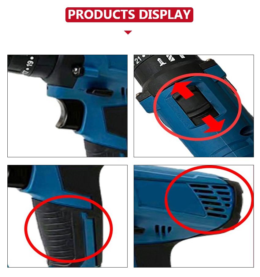 21V 32N·m Cordless Drill 21V 32N·m Cordless Drill