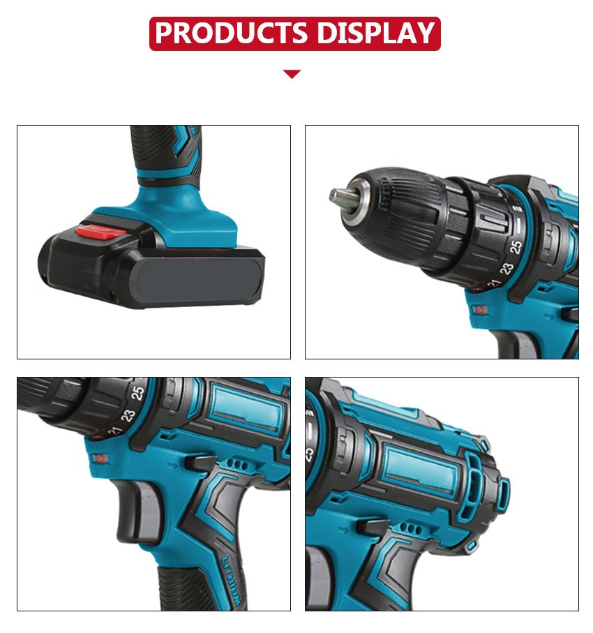 21V 42N·m Cordless Drill 21V 42N·m Cordless Drill