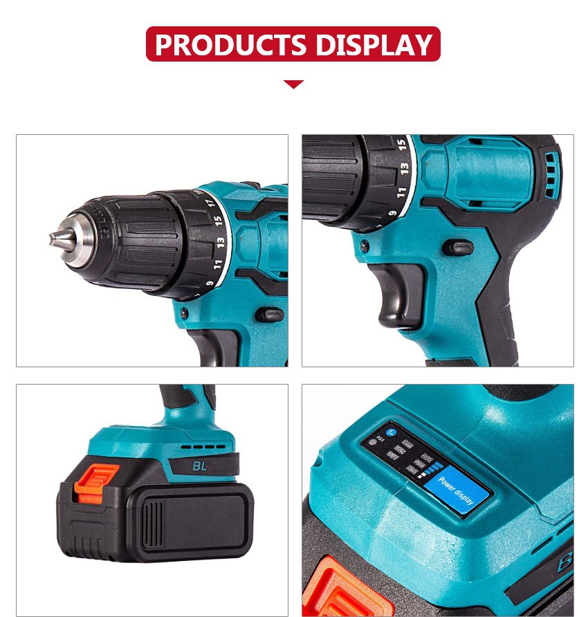 21V 50N·m Cordless Drill P10148 21V 50N·m Cordless Drill P10148