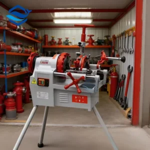 1 2″ 6″Threader Optional Steel Pipe Threading Machine BSPT NPT Galvanized Stainless Steel Tube Pipe Thread Machine