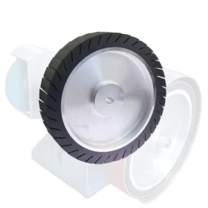 10″ Expander Polishing Wheel 250x50mm Centrifugal Wheel with Sanding Sleeves for Bench Grinder Motor Parts