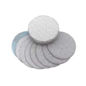 100 pcs Pack 3″/75mm Dry Abrasive Sanding Paper P60-P1000 Air Sander Tools for Wood Grinding Polishing