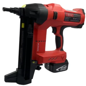100J Battery Powered Concrete Nail Gun Gas Pin Nailer for Professional Use