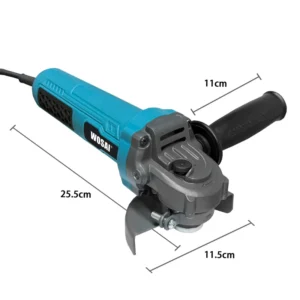 100mm 220V Corded Brushless Professional Electric Angle Grinder 1200W 10000 RPM Cutting Polishing Grinding Machine