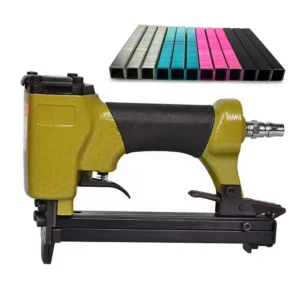 1013J 1010F 20GA Galvanized Wire Staple Nails Guns Framing Air Nailer Wood Box Automatic Hand Pin Making Machine Air Stapler