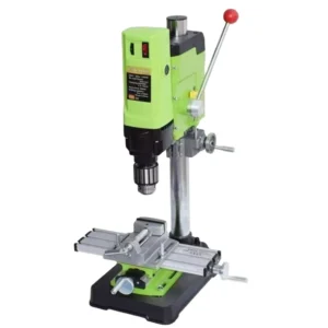 1050W Vertical Bench Drill Press 220V Digital Display Adjustable Speed Multifunctional Woodworking Drill Machine Set with Motor
