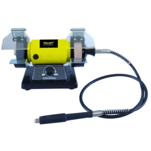 110V 220V 75mm 3in 200W Portable Small Hobby Rotary Power Tool Jewelry Mini Bench Grinder With Flex Shaft