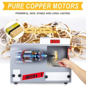 110V 220V DM 2 1 2HP Mini Polishing Grinding Motor Bench Grinder Machine Jewelry Polishing Machine With Dust Collector 2800RPM
