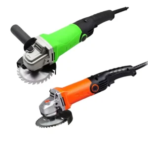 110V High Power Electric Angle Grinder Portable Multifunctional Car Polisher for Metal Wood Cutting DIY Grade 115mm Disc Paddle