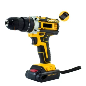 112PCS Multi function 12V Electric Power Drills and Drill Bit for Personal and Professional Grade Use Lithium Drill Set