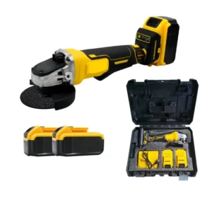 115mm Cordless Angle Grinder for Cutting Polishing 20V DIY Industrial Grade Metal Slide Switch Customizable Power