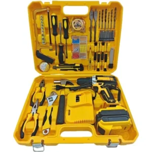 118 Piece Power Drills Mini Impact Drilling Machines Tools Set Portable Power Demolition Drills for Wood Screwdriver