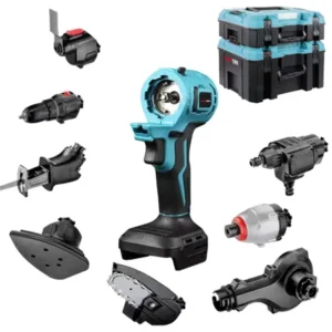 12 in 1 Cordless Oscillating Tools Combo Set Electric Brushless Multifunctional Wireless Impact Drill Angle Grinder Cordless