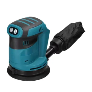 125mm 3 Speed Control Random Orbital Sander Cordless 11000rpm with Dust Collector for Sanding and Polishing