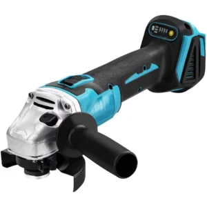 125mm Cordless Electric Angle Grinder DIY Power Tools Set with Slide Switch Battery Source Grinding Machine