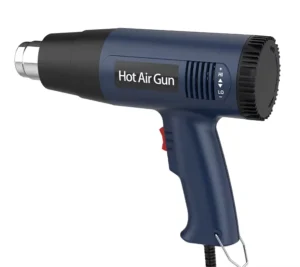 140℉~1112℉ Variable Temperature Control Overload Protection Heat Gun 2000W Fast Heating Heavy Duty Hot Air Gun
