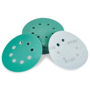15 Hole 5 Inch Hook Loop Sanding Disc Orbital Sander Abrasive Sandpaper for Efficient Surface Grinding