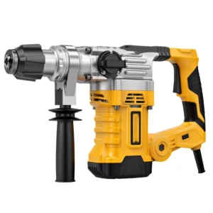 1500W Electric Industrial Power Hammer Drill 15J Concrete Demolition Tool DIY Friendly GS 220V Power Hammer Drill