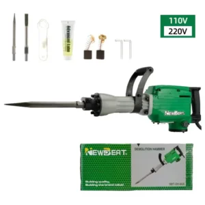 1500W Heavy Duty Electric Demolition Hammer Concrete Breaker Jack Hammer Industrial Electric Chipping Hammer for Concrete