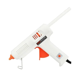 150W DIY Industrial Electric Hot Melt Glue Gun 11mm Adhesive Stick Copper Plastic Body Adjustable Temperature EU Plug 220V
