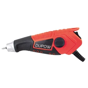 15W Engraving Pen Electric Rotary Tool Engraver for DIY Personalizing and Engraving Leather Metal Glass and Wood Black