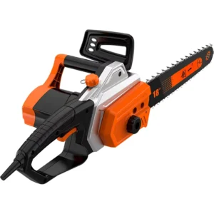 16 Inch Corded Electric Chainsaw Tree Trimming Wood Cutting Lithium Battery Rechargeable 2000W Strong Power OEM Black