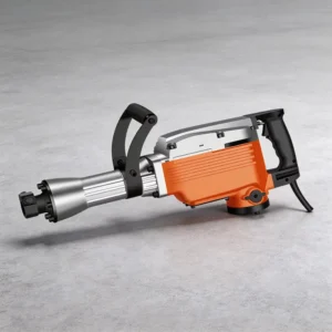 1600W Anti Scald Cylinder Electric Demolition Hammer Hex Chuck Heavy Duty for Concrete Wall Demolition