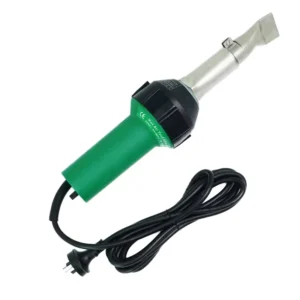 1600W Industrial Plastic Welding Heat Gun Hot Air Blower with Round Nozzles and Heat Element