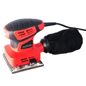 160W Orbital Finishing Sander Corded Electric Palm Sheet Sander for Woodworking and Metal