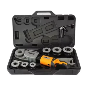 1700W Electric Pipe Threader Machine 1 2 2 Inch NPT BSPT Power Pipe Threaders Handheld Tool Kit