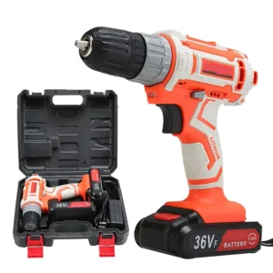 18/36V Electric Screwdriver Impact Tool Sets Cordless Power Demolition Drill Tool Set Drilling Machines Power Drills