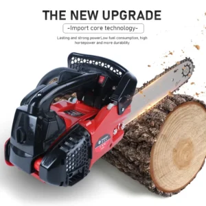 1800W Gasoline Logging Chainsaw Portable Single Handheld Saw 25CC 15500RPM