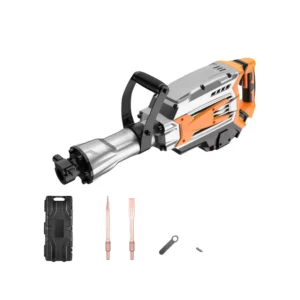 1800W Industrial Heavy Duty Jack Electric Pick Concrete Crusher Rotating Demolition Impact Hammer Drill