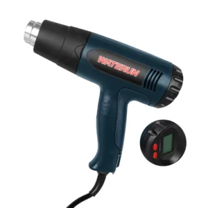 1800W Temperature Adjustable Electric Heating Gun Portable Hot Air Blower Lightweight Hot Air Gun for Industrial