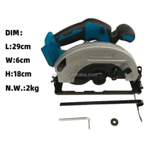 185mm Battery Powered Brushless Circular Saw Industrial DIY Marble Cutting Machine Wall Grooving Tools Ceramic Tile
