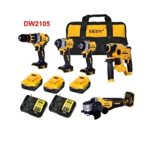 18V 20V 21V Electric Impact Hammer Drill Professional Cordless Tools Combo Kits Cordless Power Tool Set
