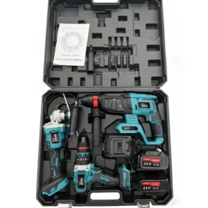 18V 20V 21V Lithium Battery Cordless Electric Drill Power Drilling Machines Brushless Drill Tools Combo Kit Set