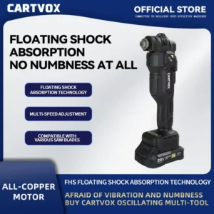 18V 20V Cordless Oscillating Multi Tool 6000 23000OPM Professional Industrial Power Tool Set