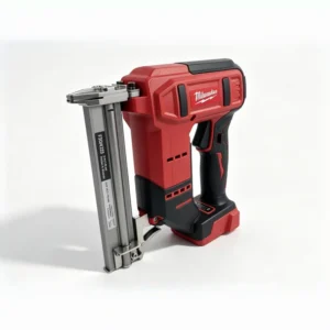 18V Cordless Brad Nail Gun Portable Nailer Compatible with Milwaukee Battery for DIY Projects and Woodworking